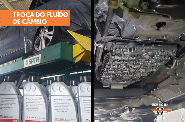 Troca do fluído de câmbio oleo de cambio oficina do bem sorocaba